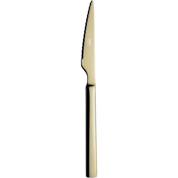 Couteau à steak/pizza Oneda Dalper; 22.3 cm (L); champagne; 12 pièce(s) / Lot