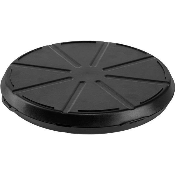 10x elasto REuse Boîte à pizza réutilisable Yari Neo; 35.8x4.9 cm (ØxH); noir; rond(e); 10 pièce(s) / Lot