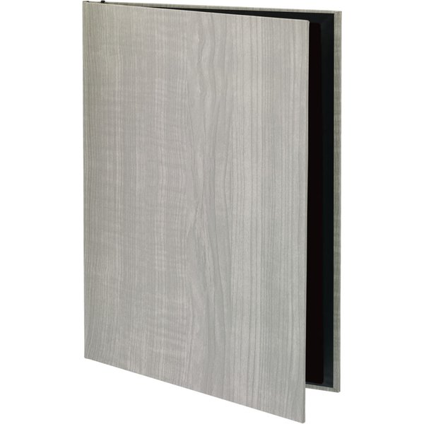 Porta menu Lenio A4, senza scritta VEGA; A4, 23.8x32.6 cm (LxH); grigio
