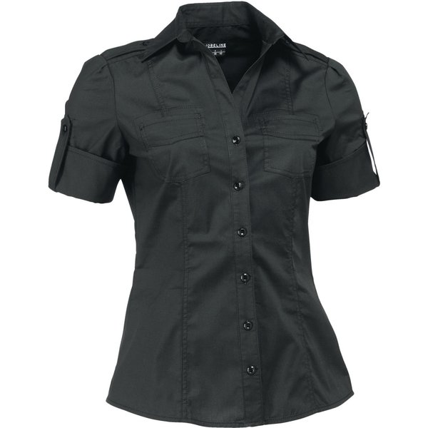 JOBELINE Camicetta Kate maniche corte; Taglia 48; nero