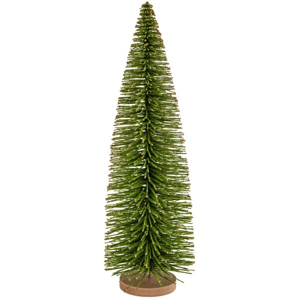 Albero decorativo Koko; 18x60 cm (ØxH); verde/marrone/oro