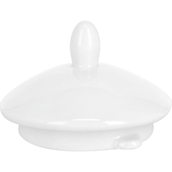 4x VEGA Coperchio per teiera Amely; bianco; rotonda; 4 pz. / Pacco