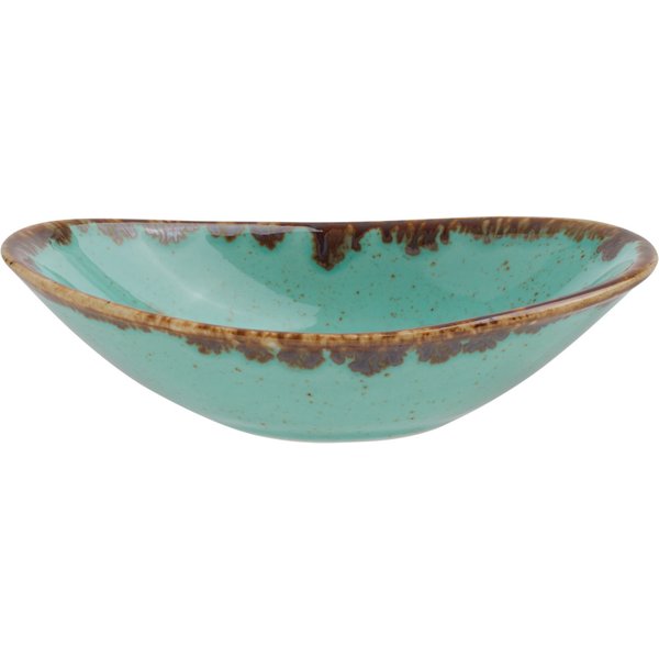 6x VEGA Mini coupelle Sidina ovale; 7.5 cl, 11x7x2.7 cm (LxlxH); turquoise; ovale; 6 pièce(s) / Lot
