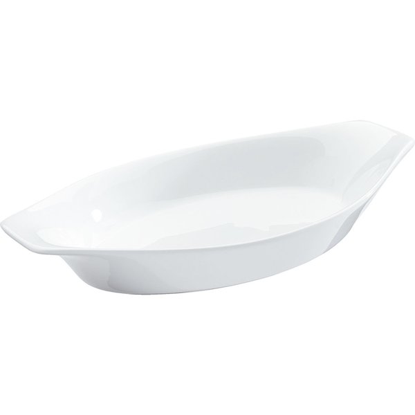 6x PULSIVA Plat à gratin Carte; 28 cl, 21x11.5x3 cm (LxlxH); blanc; 6 pièce(s) / Lot