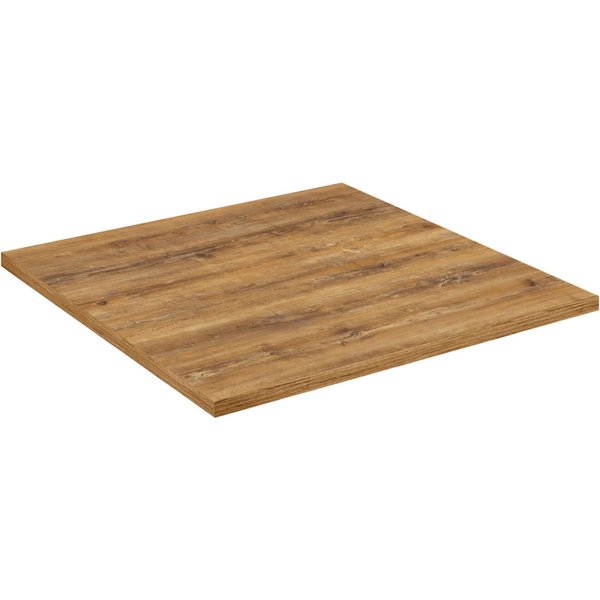 Plateau de table Topalit carré Topalit; 60x60 cm (Lxl); merisier vieilli; carré(e)