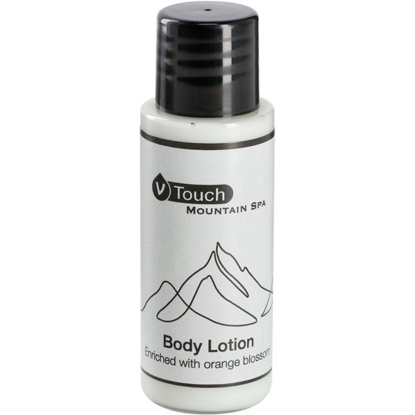 210x V-Touch Crema per il corpo per hotel Mountain Spa; 30 ml; bianco; 210 pz. / Pacco