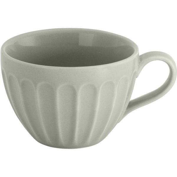 6x VEGA Tazza cappuccino Bel Colore; 190 ml, 8.5x5.5 cm (ØxH); grigio; 6 pz. / Pacco