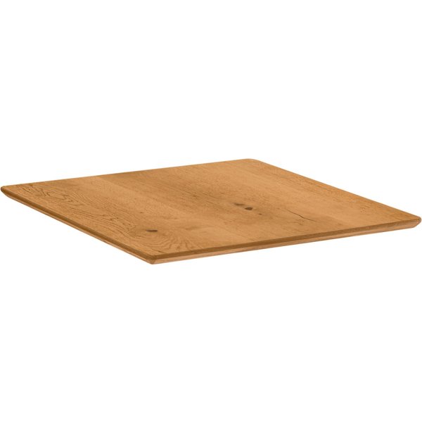 VEGA Plateau de table d'intérieur Acerios carré; 80x80x2.5 cm (LxlxH); chêne rustique; carré(e)