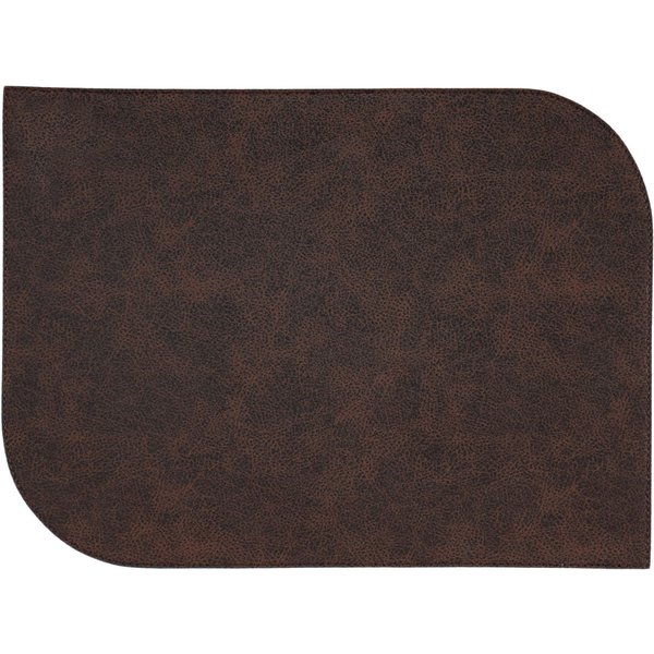 6x ERWIN M. Tovaglietta americana Shana 2 angoli arrotondati; 32.5x44 cm (LxL); marrone/marrone ruggine; rettangolare; 6 pz. / Pacco