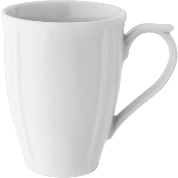 6x VEGA Mug Amely; 40 cl, 9x12 cm (ØxH); blanc; rond(e); 6 pièce(s) / Lot