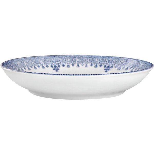 6x VEGA Piatto Nonna fondo, con decoro; 1000 ml, 26x5 cm (ØxH); blu/bianco/rosé; rotonda; 6 pz. / Pacco