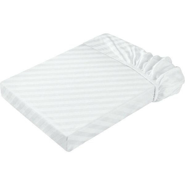 Drap housse Rimini ERWIN M.; 90x200 cm (lxL); blanc