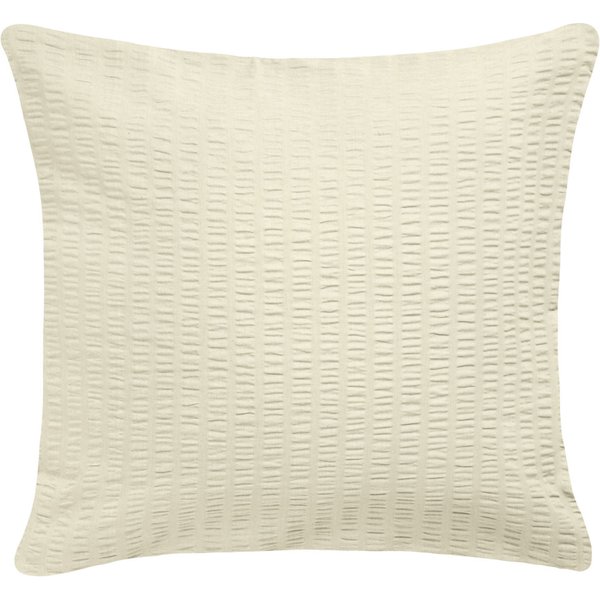 Taie d'oreiller Mallorca fermeture à rabat ERWIN M.; 40x40 cm (Lxl); beige clair