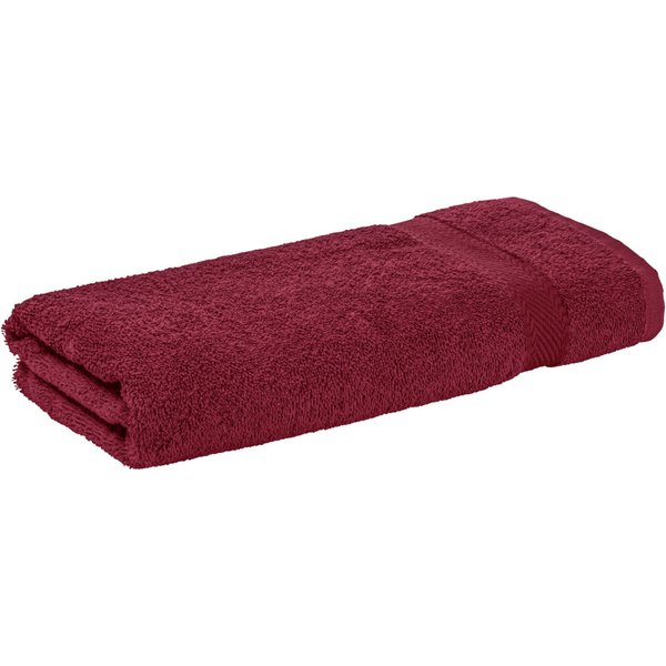 Telo bagno Bermuda 2.0 ERWIN M.; 100x150 cm (LxL); bordeaux