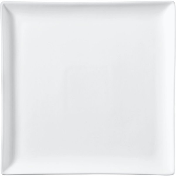 6x VEGA Assiette/plat Ankara; 17x17x1.5 cm (LxlxH); blanc; 6 pièce(s) / Lot