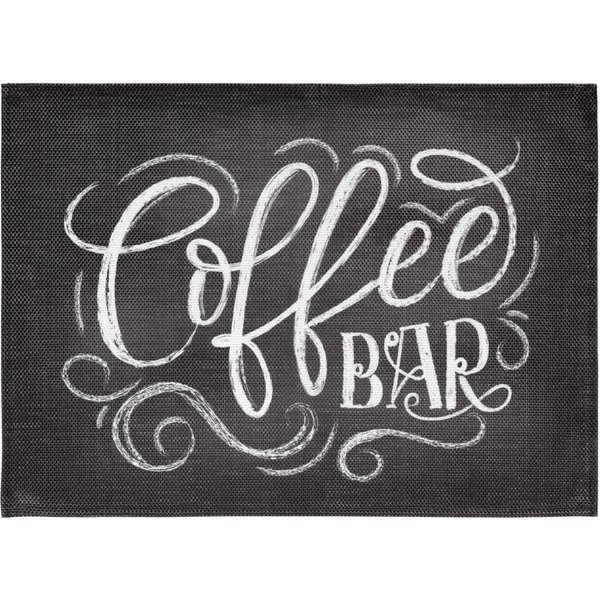 Set de table Tenoris Coffee ERWIN M.; 33x45 cm (lxL); noir; 4 pièce(s) / Lot