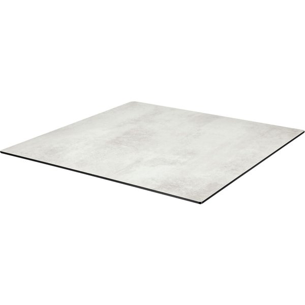 Plateau de table d'extérieur, HPL Lift carré VEGA; 60x60 cm (Lxl); gris taupe; carré(e)