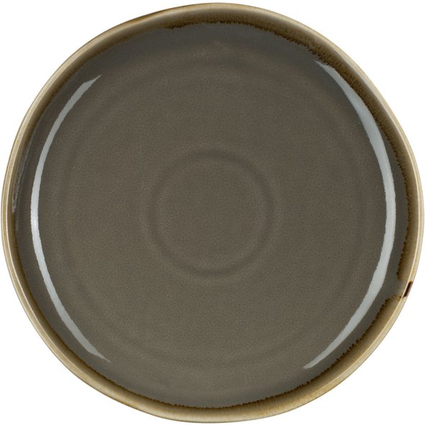 6x PULSIVA Piatto Glaze 2.0 piano; 27 cm (Ø); grigio; rotonda; 6 pz. / Pacco