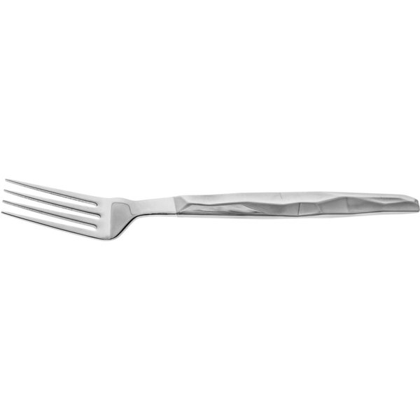 12x VEGA Fourchette de table Diamante; 21.5 cm (L); argenté, Poignée argenté; 12 pièce(s) / Lot