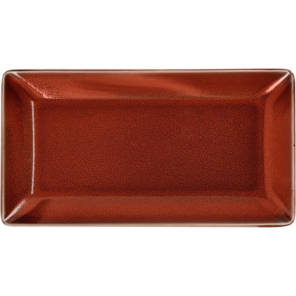 2x VEGA Assiette/plat Oriento; 31x16.5x3.2 cm (LxlxH); terracotta; rectangulaire; 2 pièce(s) / Lot