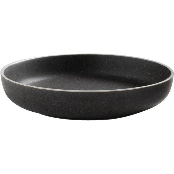 6x VEGA Piatto Ossori fondo; 800 ml, 21x4.5 cm (ØxH); tortora scuro; rotonda; 6 pz. / Pacco