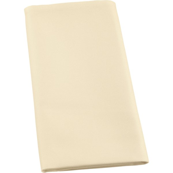 6x ERWIN M. Serviette de table Palerme ; 50x50 cm (lxL); beige clair; 6 pièce(s) / Lot