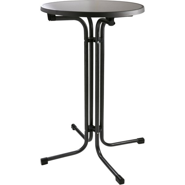 PULSIVA Mange-debout Circle; 80x110 cm (ØxH); anthracite; rond(e)