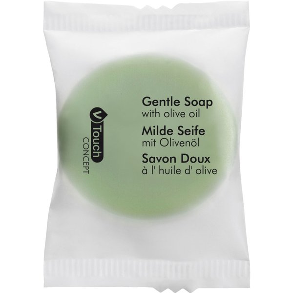 480x V-Touch Sapone per hotel V-Touch Concept; verde/trasparente; 480 pz. / Pacco