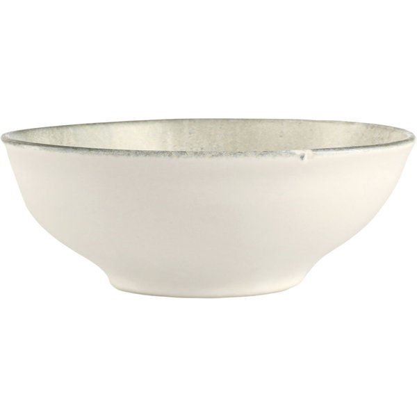 6x Porland Ciotola Selene; 420 ml, 14x5.6 cm (ØxH); grigio/bianco; 6 pz. / Pacco