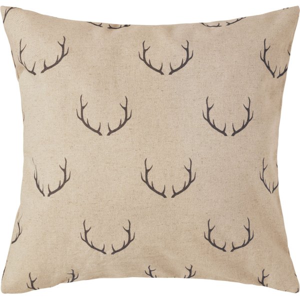ERWIN M. Federa cuscino decorativo Eschen; 50x50 cm (LxL); grigio chiaro/grigio scuro