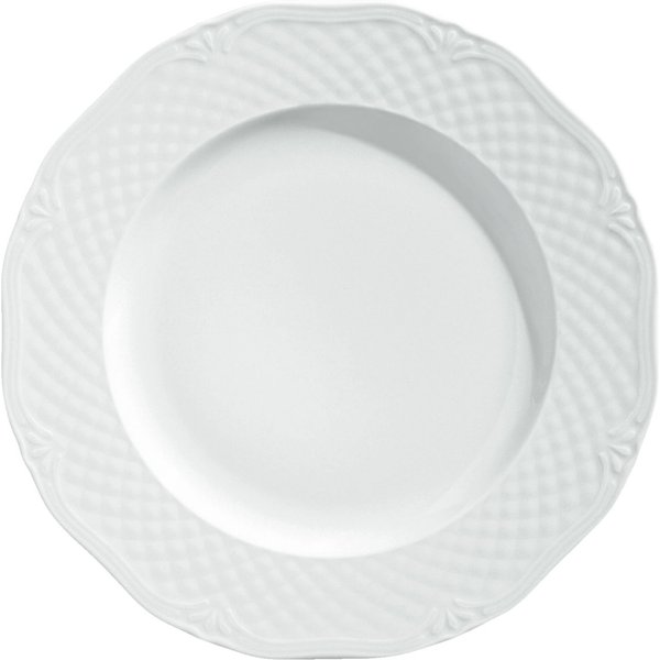 6x VEGA Assiette Genève plate; 19 cm (Ø); blanc; rond(e); 6 pièce(s) / Lot