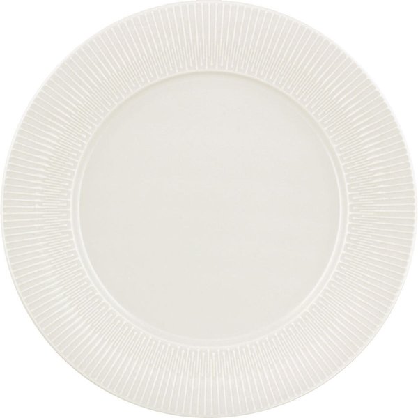 6x Schönwald Assiette plate Vibes ailes avec relief; 28.1x2.5 cm (ØxH); blanc; rond(e); 6 pièce(s) / Lot