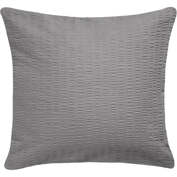 Taie d'oreiller Mallorca fermeture zippée ERWIN M.; 40x40 cm (Lxl); gris
