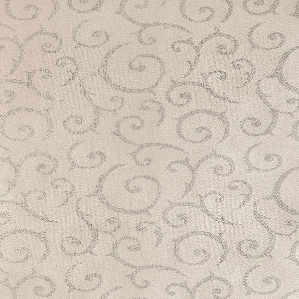 PULSIVA Tovaglia al metro Antalya; 180 cm (L); argento