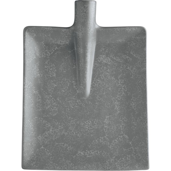 2x VEGA Piatto a forma di badile Kelda; 25.5x21.8x2.5 cm (LxLxH); antracite; rettangolare; 2 pz. / Pacco