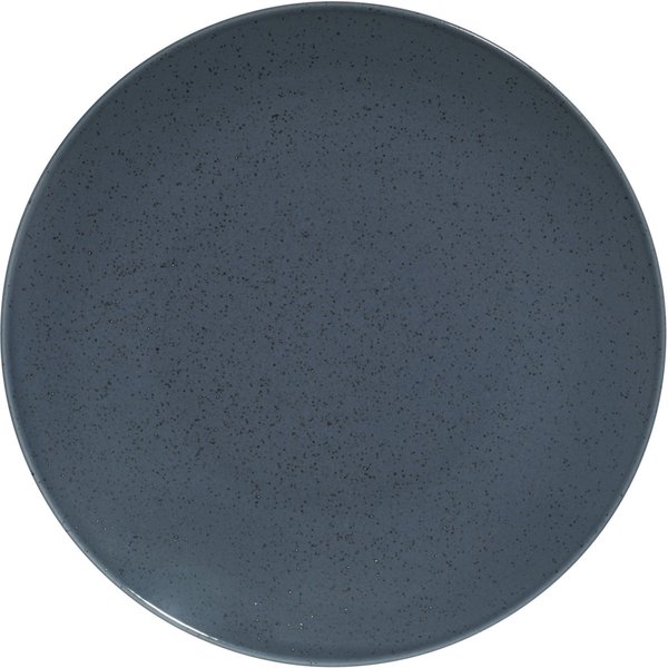 4x VEGA Piatto Alessia piano; 30 cm (Ø); grigio; rotonda; 4 pz. / Pacco