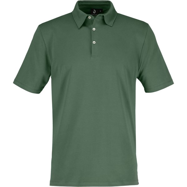 JOBELINE Polo da uomo Malme maniche corte; Taglia XL; verde oliva