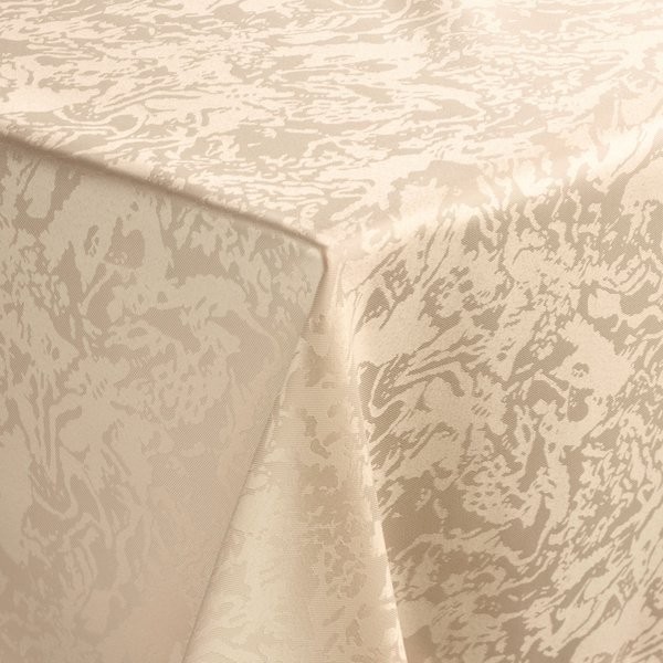Tovaglia Berlino PULSIVA; 80x80 cm (LxL); champagne beige; quadrata