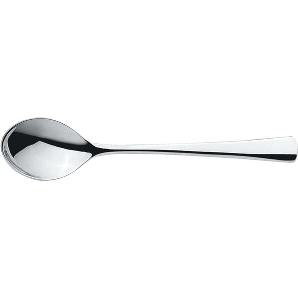12x PULSIVA Cuillère à café Linz; 14 cm (L); argenté, Poignée argenté; 12 pièce(s) / Lot