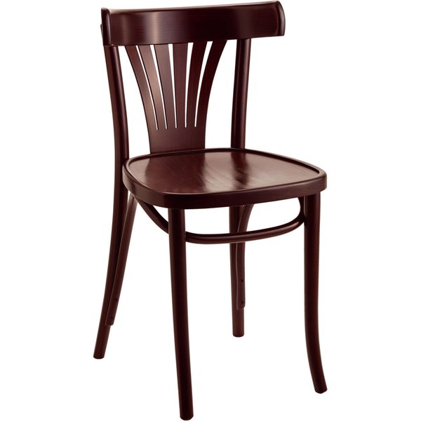 Chaise en bois Alina VEGA; 43x45x79 cm (lxPxH); noyer; 2 pièce(s) / Lot