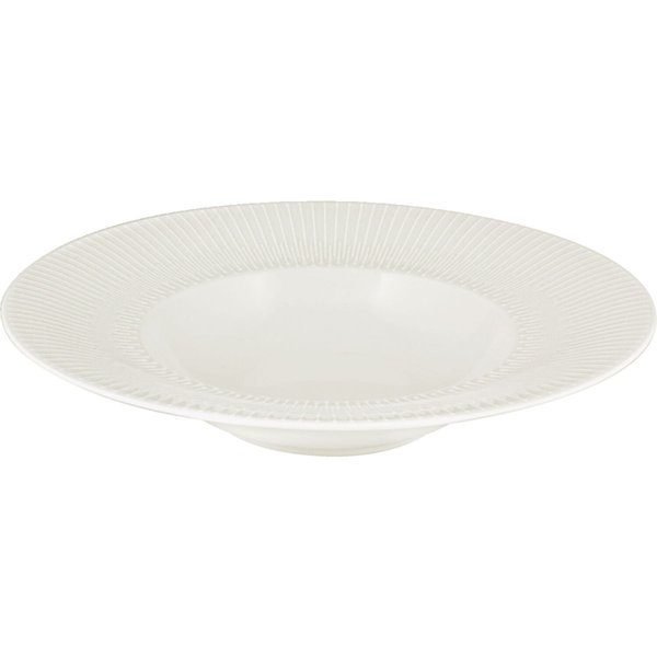Assiette creuse Vibes ailes avec relief Schönwald; 25 cl, 24x4.6 cm (ØxH); blanc; rond(e); 6 pièce(s) / Lot