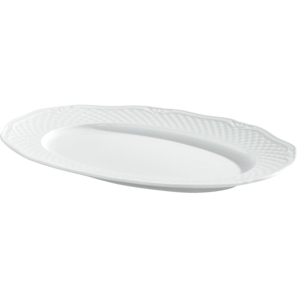 6x VEGA Assiette/plat Genève; 24x16.5 cm (Lxl); blanc; ovale; 6 pièce(s) / Lot