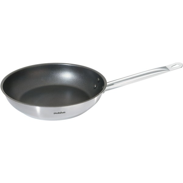 PULSIVA Poêle antiadhésive Chef; 20x5 cm (ØxH); argenté; rond(e)