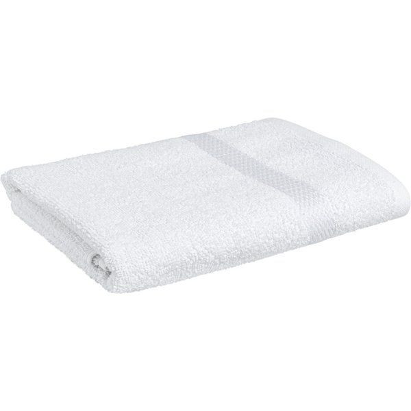 2x PULSIVA Telo doccia Capri; 70x140 cm (LxL); bianco; 2 pz. / Pacco