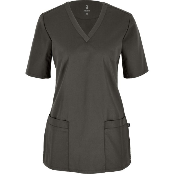 JOBELINE Tunique femme Calva manches courtes; Taille S; gris brun