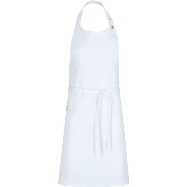 JOBELINE Grembiule con pettorina Lenny 88x100 cm (LxP); 88x100 cm (LxL); bianco