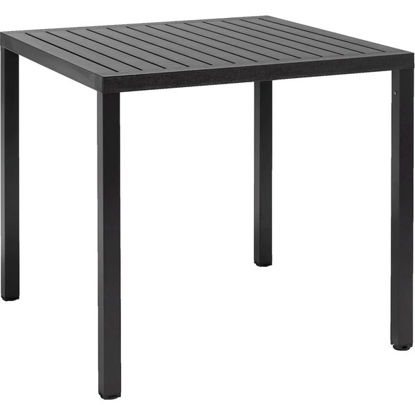 Nardi Tavolo Cube quadrato; 80x80x75.5 cm (LxLxH); antracite; quadrata