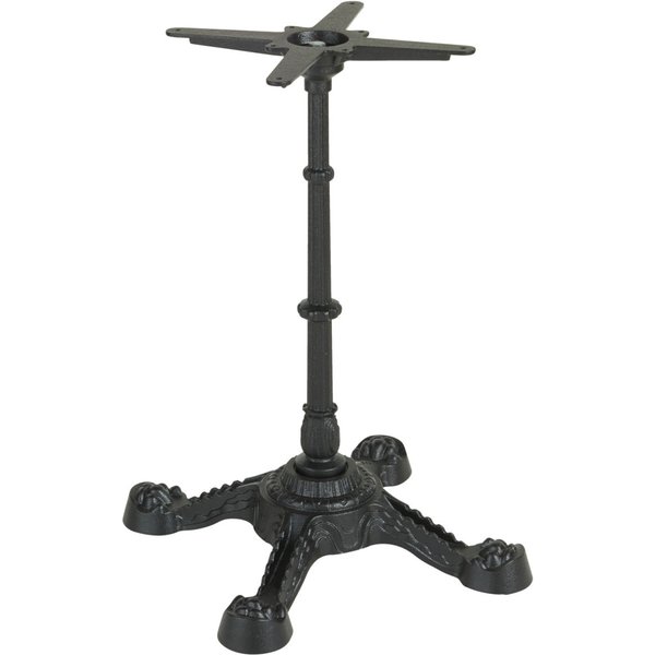 Pied de table Regulo Nostalgie FLAT; 57x57x72 cm (lxLxH); noir