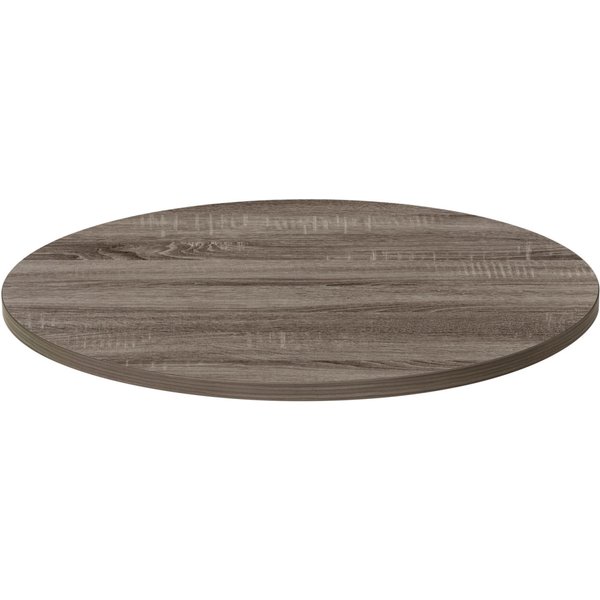 Piano tavolo Solona rotondo PULSIVA; 80 cm (Ø); quercia; rotonda