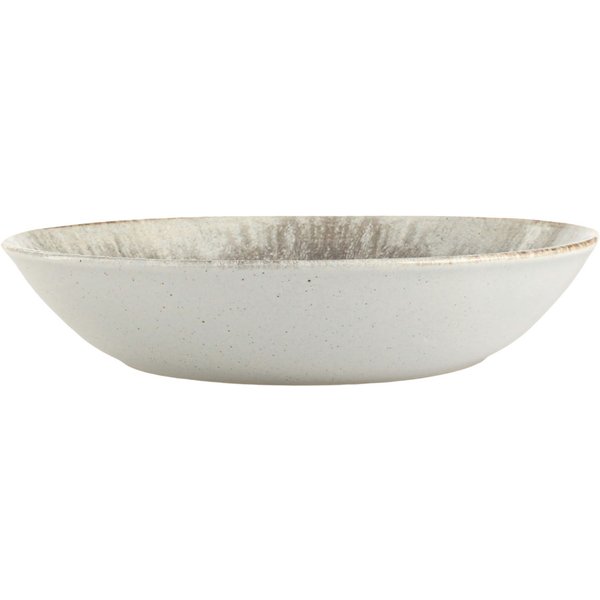 6x Porland Piatto fondo Iris; 955 ml, 23x4.88 cm (ØxH); grigio/marrone; rotonda; 6 pz. / Pacco